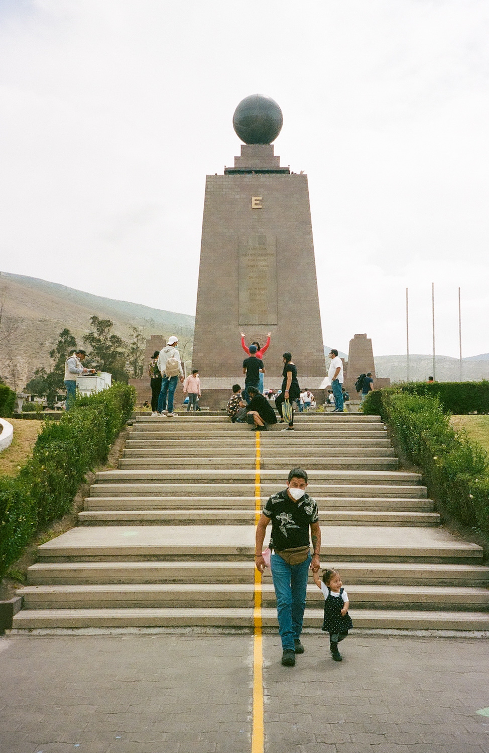 Mitad del Mundo Ecuador Film Photograph